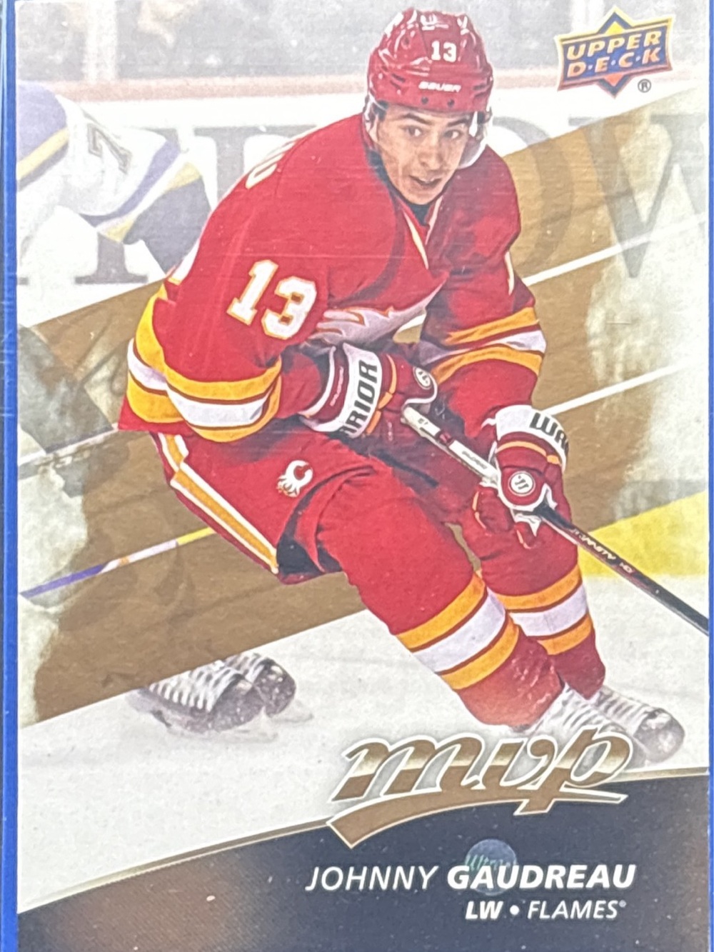 Upper Deck Johnny Gaudreau MVP Trading Card